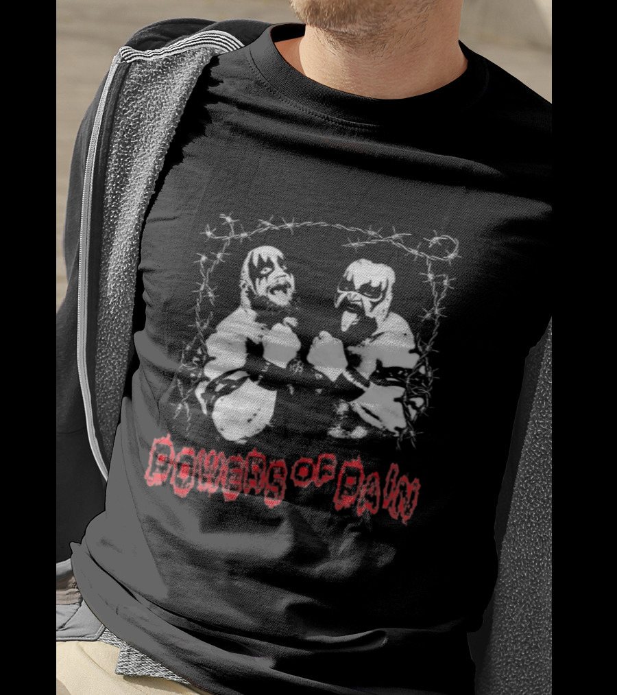 Warlord Barbarian Powers Of Pain Wrestling T-Shirt