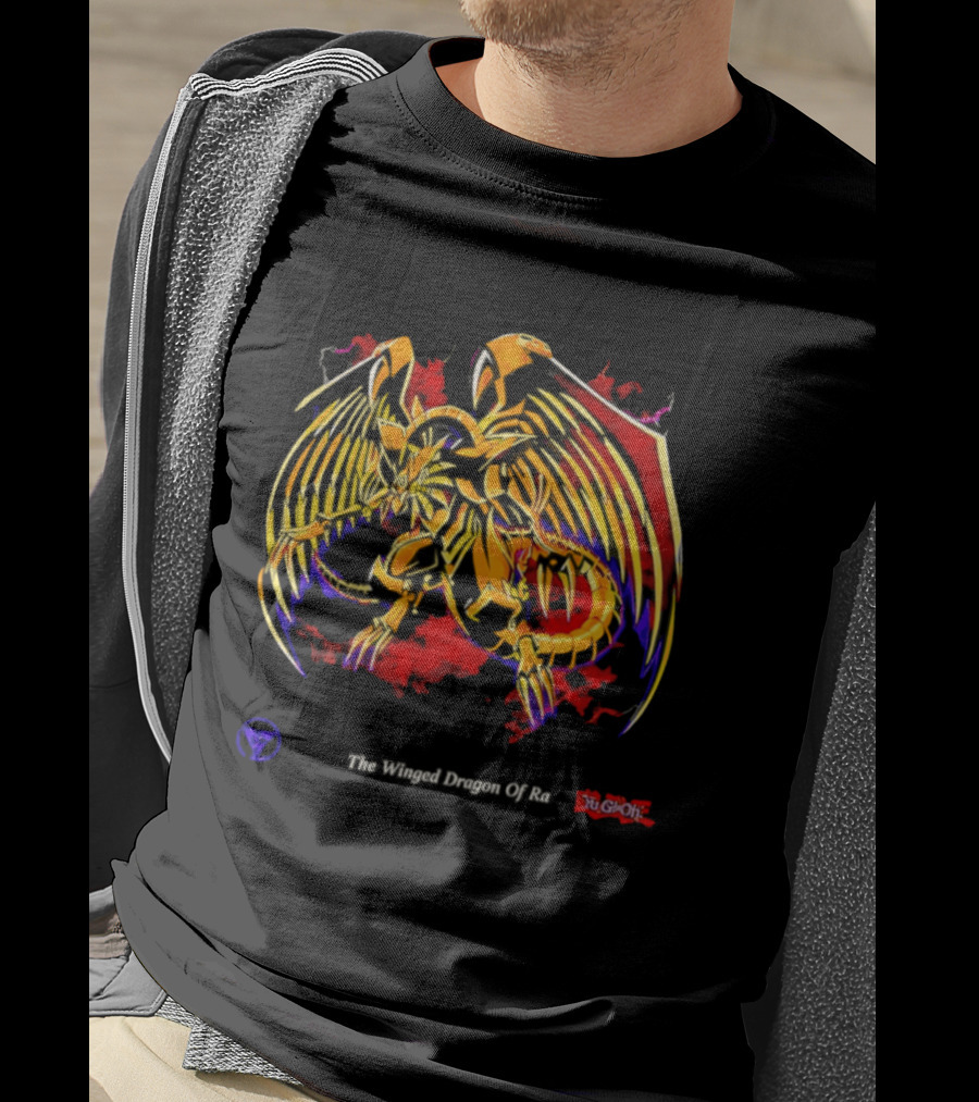 Yu Gi Oh The Winged Dragon Of Ra Symbolic Gold T-Shirt