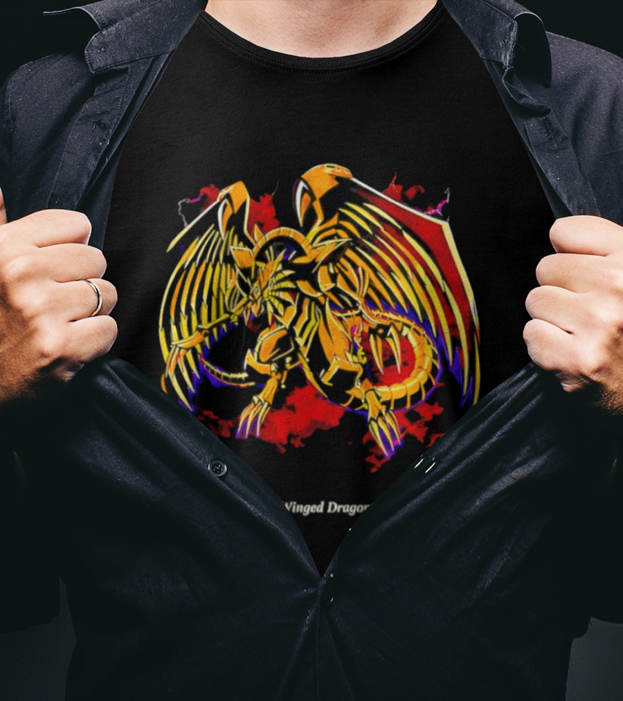 Yu Gi Oh The Winged Dragon Of Ra Symbolic Gold T-Shirt