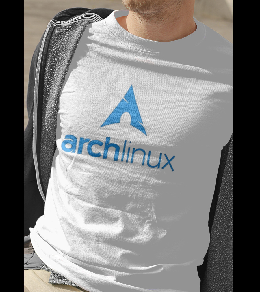 Arch Linux Blue A T-Shirt