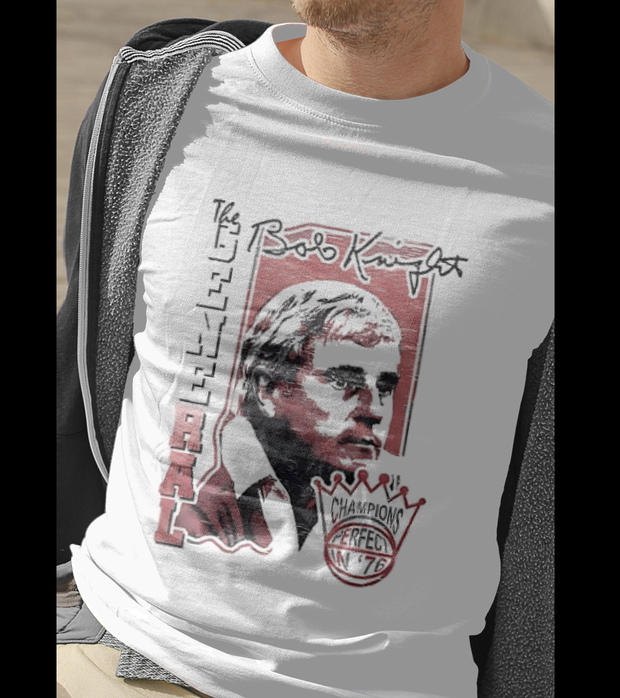Bob Knight The General Champions Reflections 17 T-Shirt