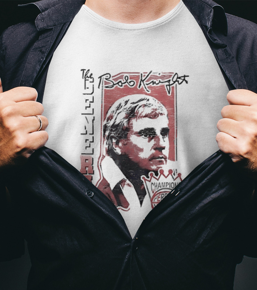 Bob Knight The General Champions Reflections 17 T-Shirt