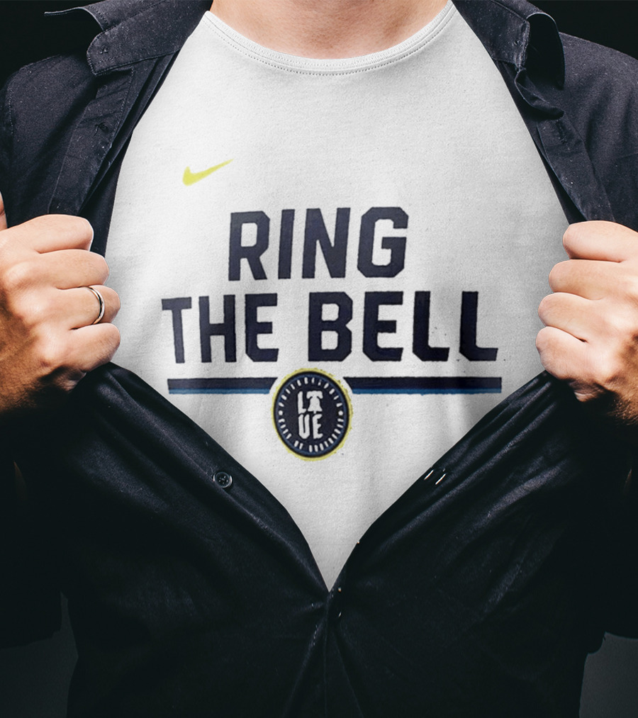 Nike Ring The Bell LVE Liberty Bell Philadelphia Phillies T-Shirt