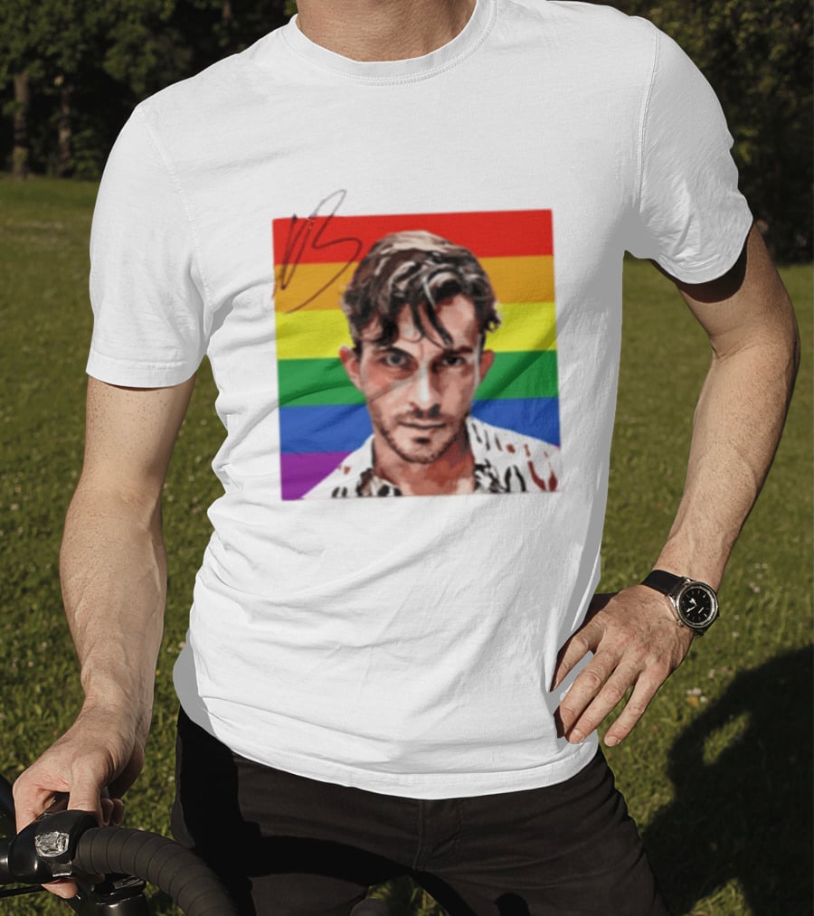 Jonathan Bailey LGBTQ+ Rainbow T-Shirt