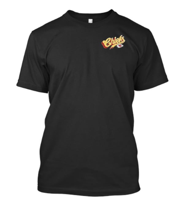 Born X Raised Kansas City Chiefs Kingdom Pro Script Chiefs Kingdom T-Shirt