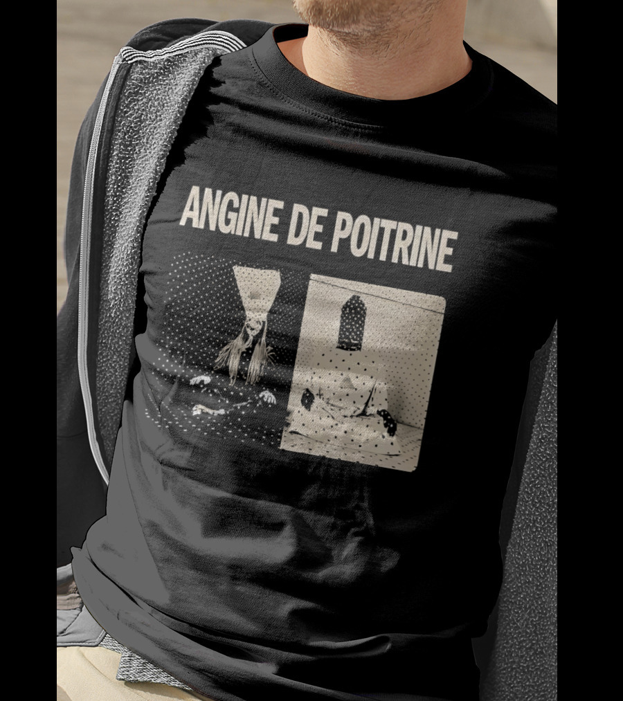 Angine De Poitrine Tour Visual With Geometric Figures T-Shirt