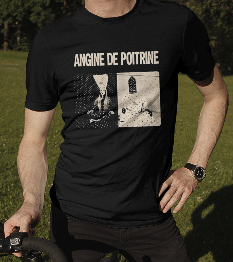 Angine De Poitrine Tour Visual With Geometric Figures T-Shirt