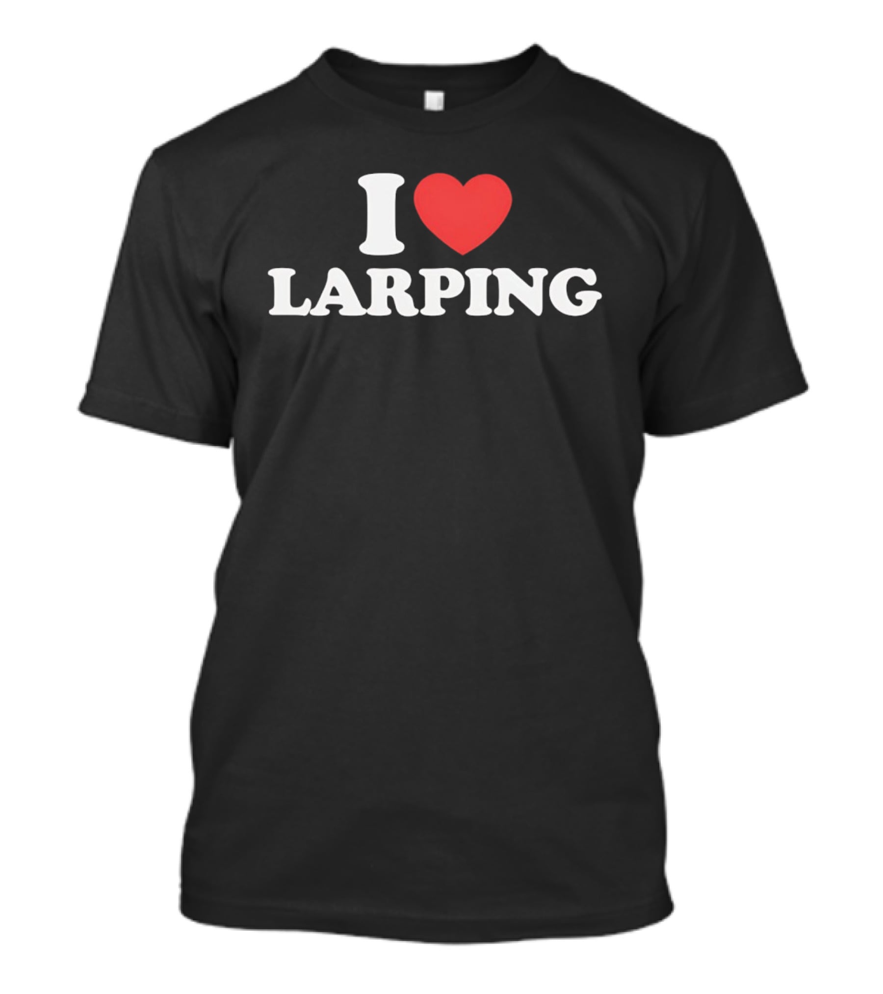 I Heart Larping Red Heart T-Shirt