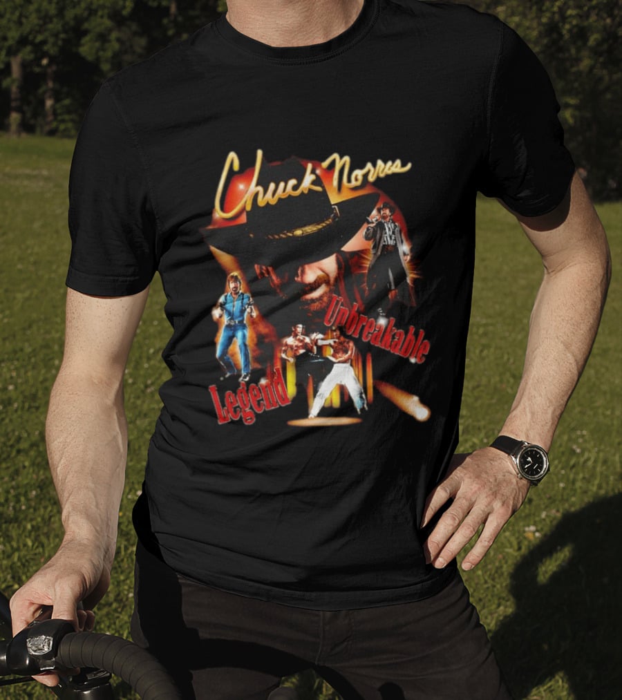 Chuck Norris Legend Unbreakable Martial Arts Action T-Shirt