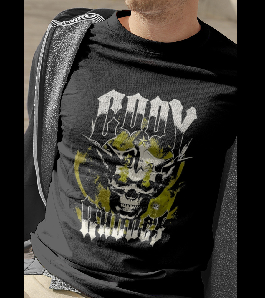 Cody Rhodes Lava Skull WWE Wrestling Star T-Shirt