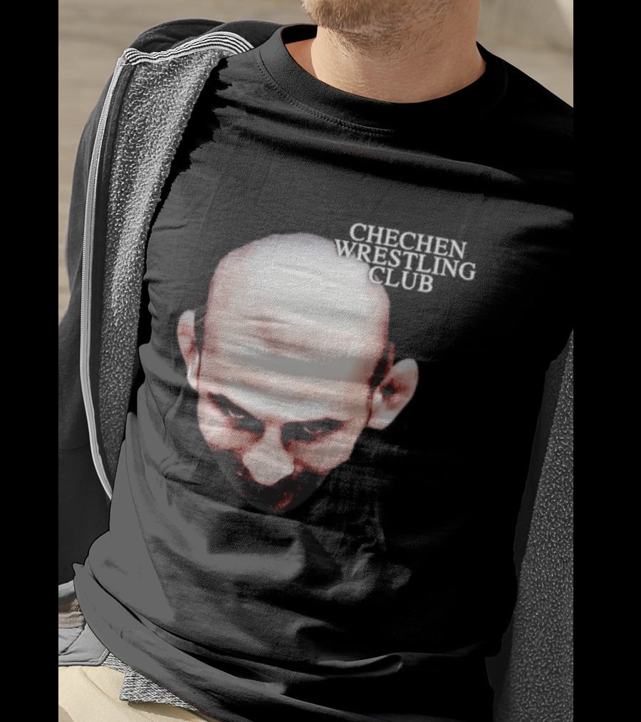 Khamzat Chechen Wrestling Club Warrior Face T-Shirt