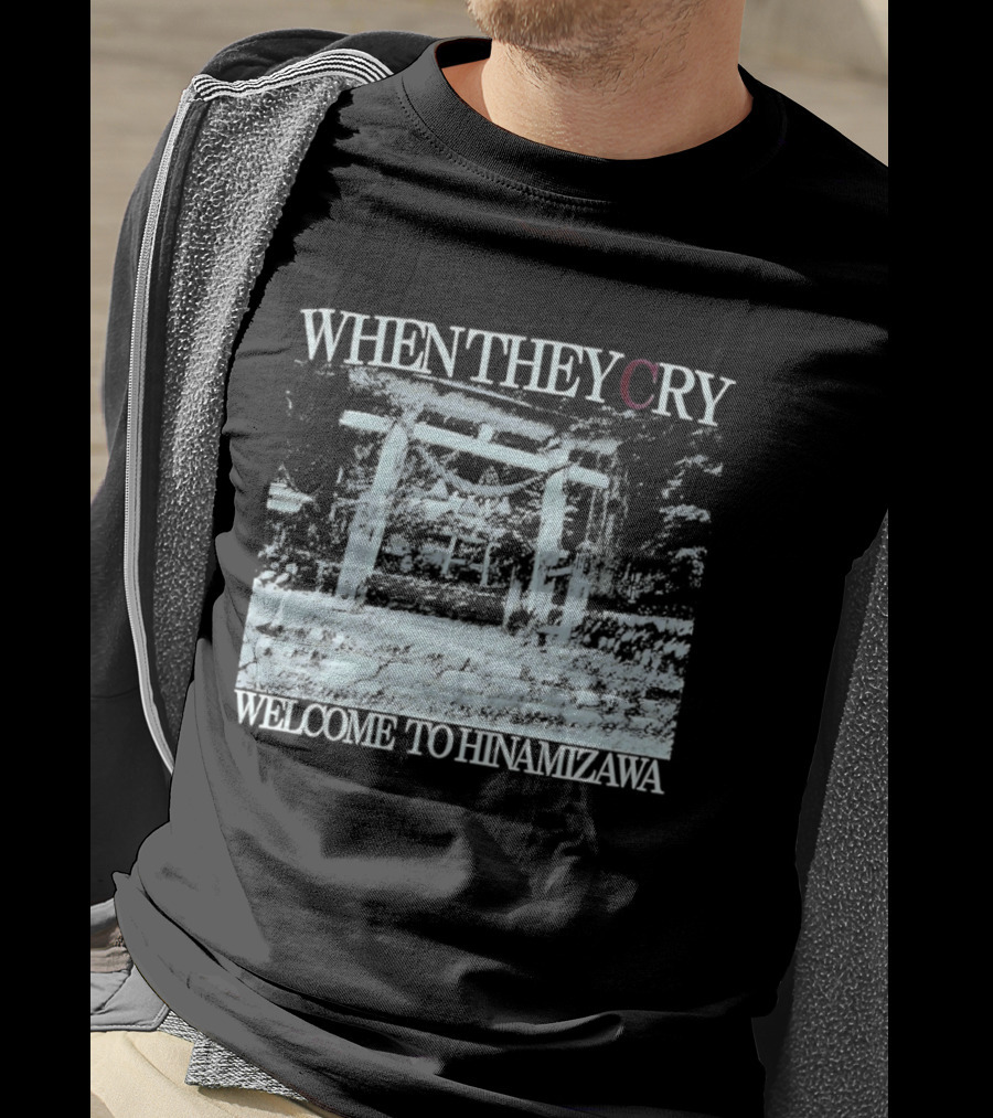 When They Cry Welcome To Hinamizawa Torii Gate Symbolism T-Shirt