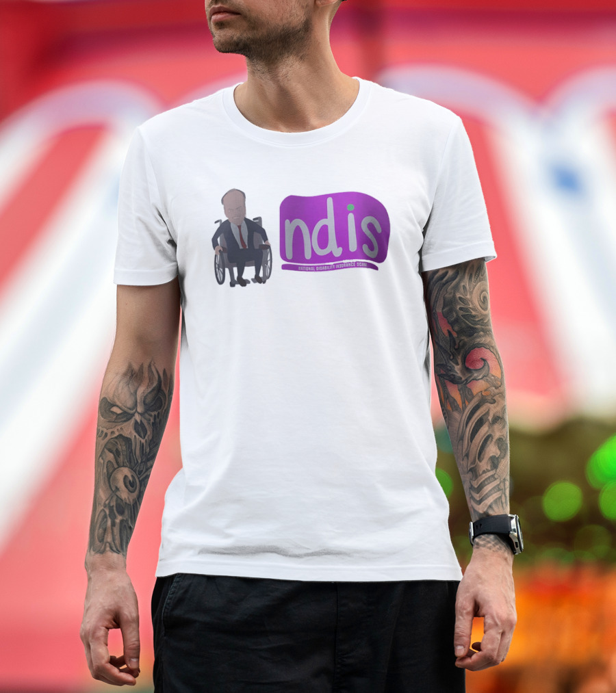 National Disability Insurance Scam NDIS Roots Riches T-Shirt