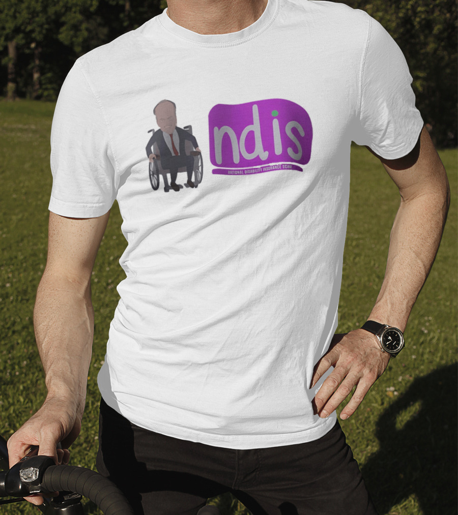 National Disability Insurance Scam NDIS Roots Riches T-Shirt