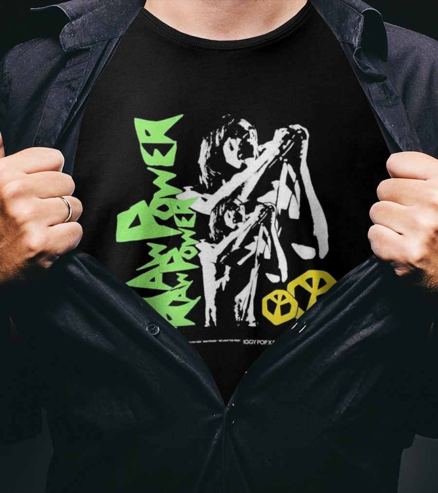 Raw Power Iggy Pop Babylon Coachella 2026 Collaboration T-Shirt