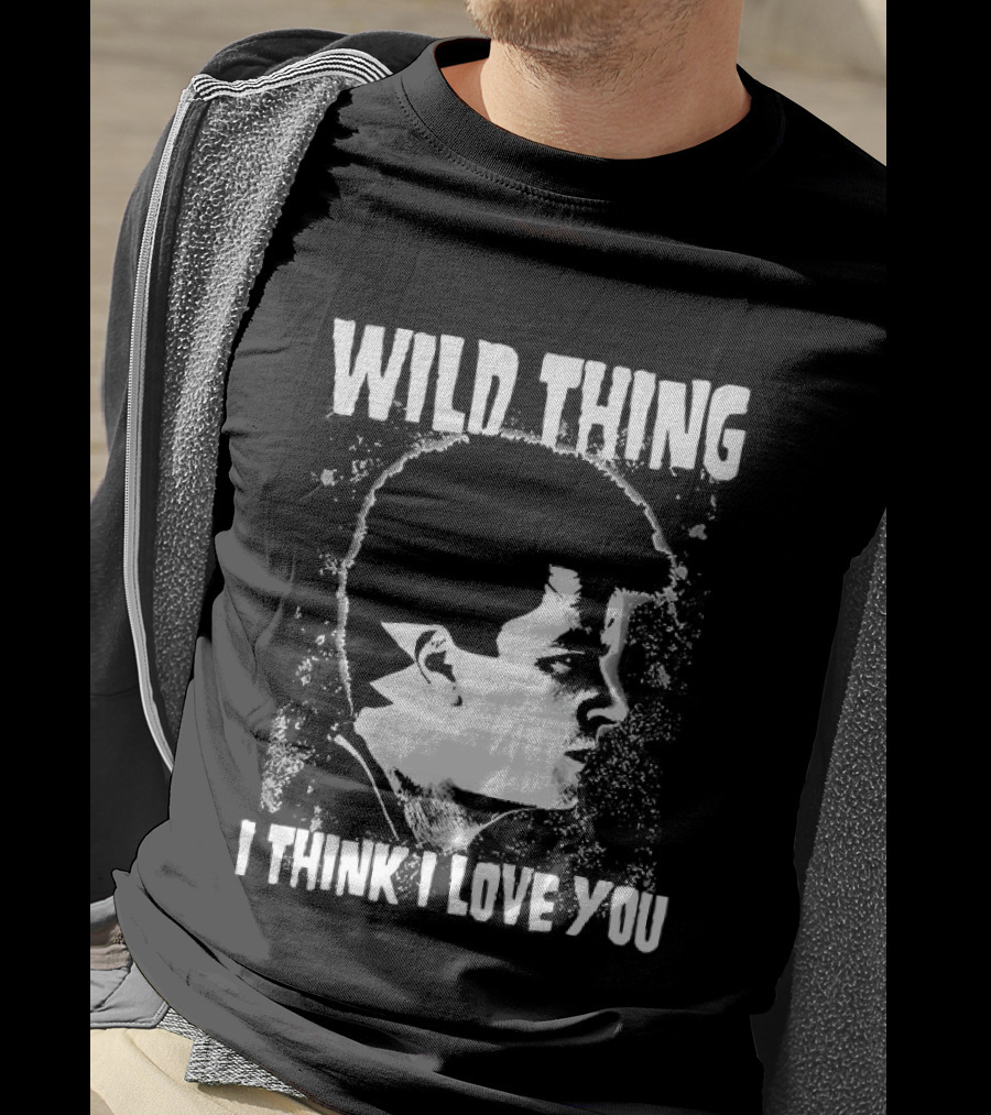 Ricky Vaughn Wild Thing I Think I Love You Major League T-Shirt