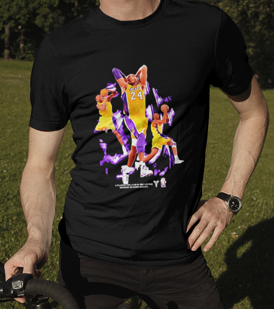 Kobe Bryant Los Angeles Lakers 24 Basketball Legacy Collection T-Shirt