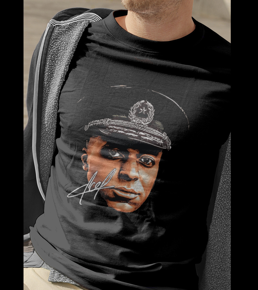 Kylian Mbappe El Dictator Big Head Military Cap T-Shirt