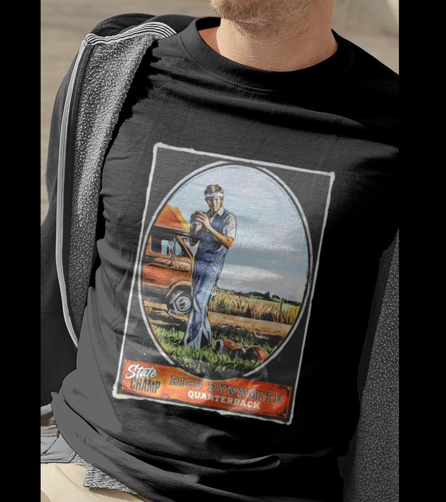 State Champ Rico Dynamite Quarterback Napoleon T-Shirt