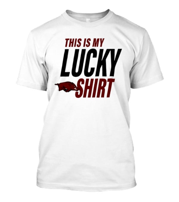 Arkansas Razorbacks This Is My Lucky Hog T-Shirt
