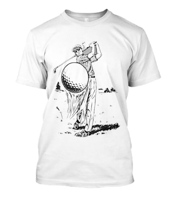 Golfer Evolution Vintage Swinging Champion T-Shirt