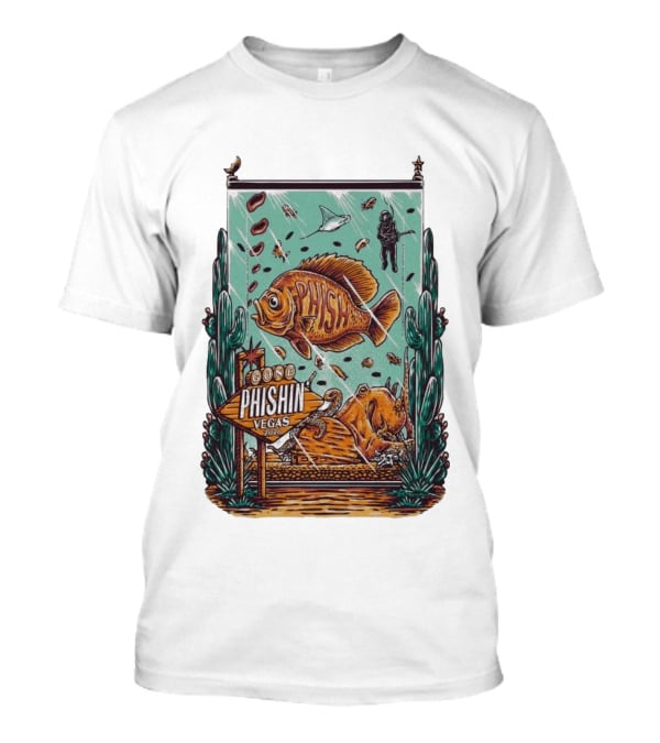 Gone Phishin Vegas 2026 Phish Desert Adventure T-Shirt