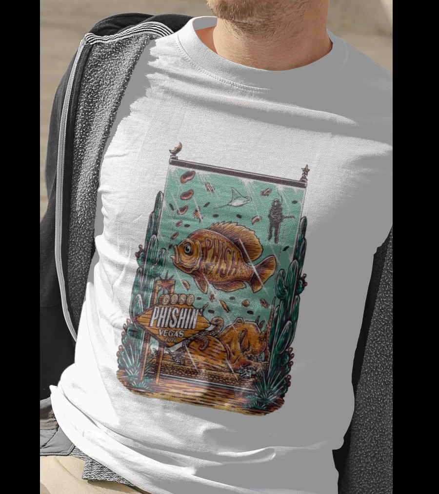 Gone Phishin Vegas 2026 Phish Desert Adventure T-Shirt