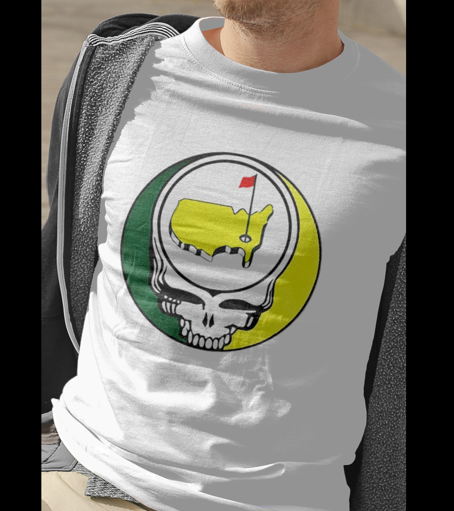 Masters Tournament 2026 Grateful Dead Skull Country Map Flag T-Shirt