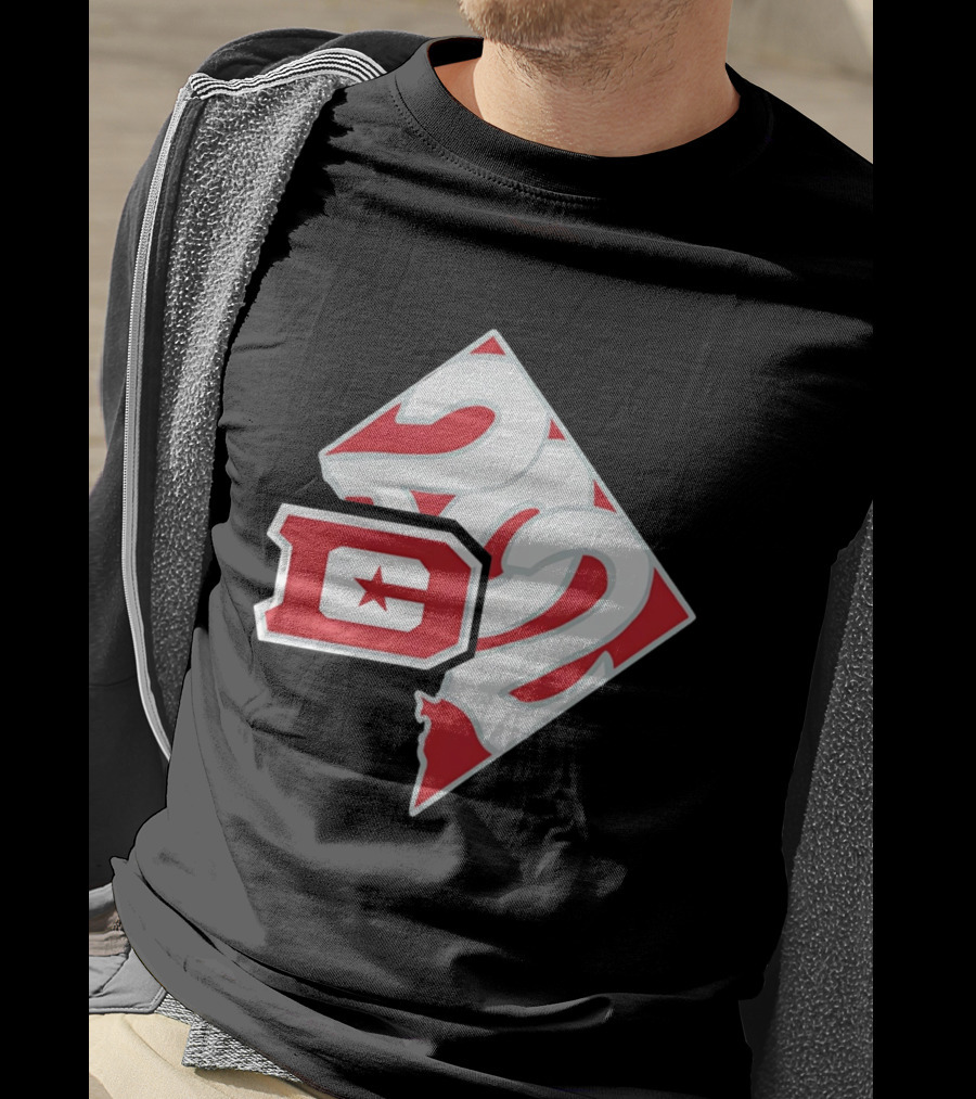 2026 UFL DC Defenders 202 Area Code Map T-Shirt