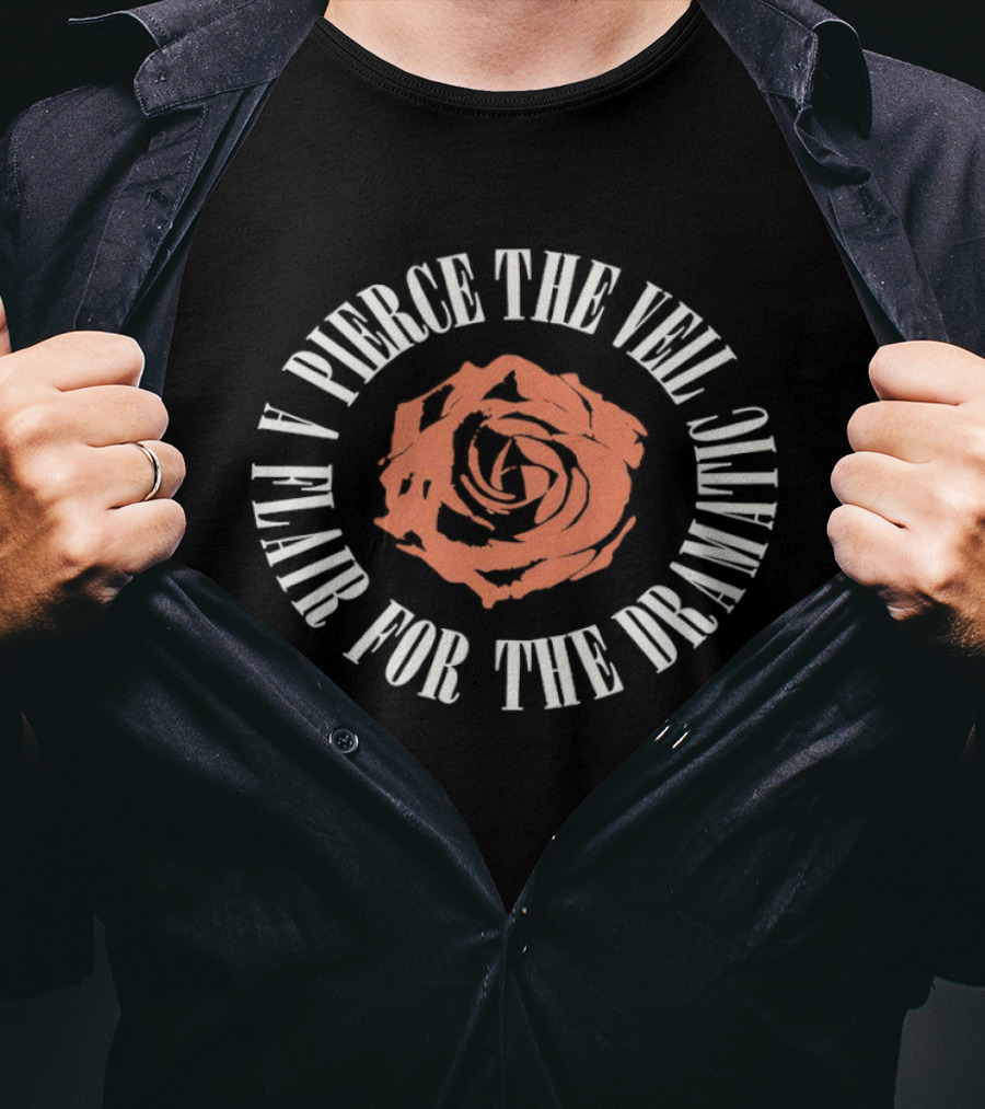 Pierce The Veil A Flair For The Dramatic Rose T-Shirt