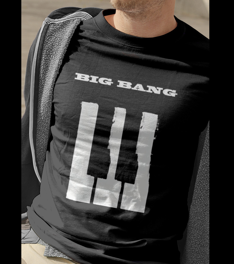 Big Bang Is Back Iconic Three Pillar T-Shirt