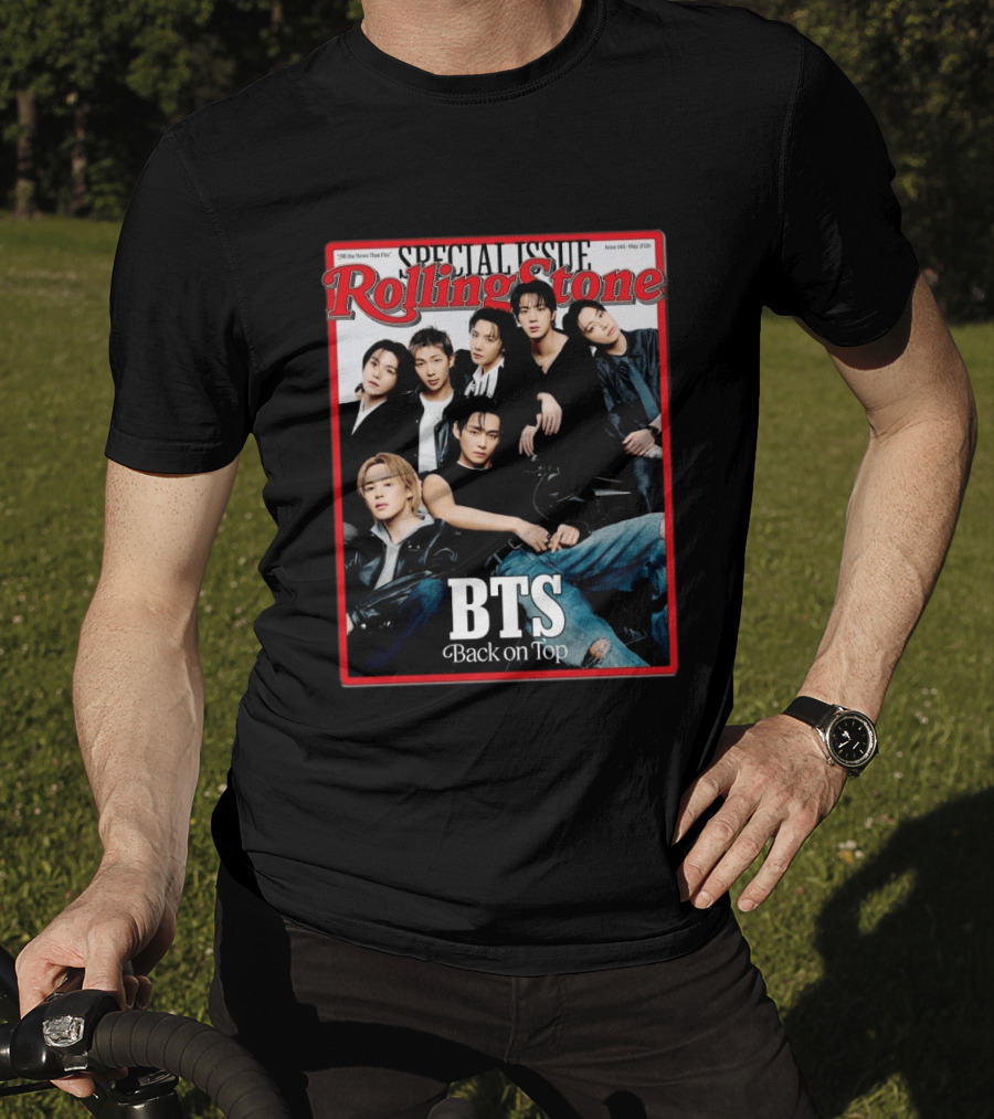 Rolling Stone Special Issue BTS Back On Top T-Shirt