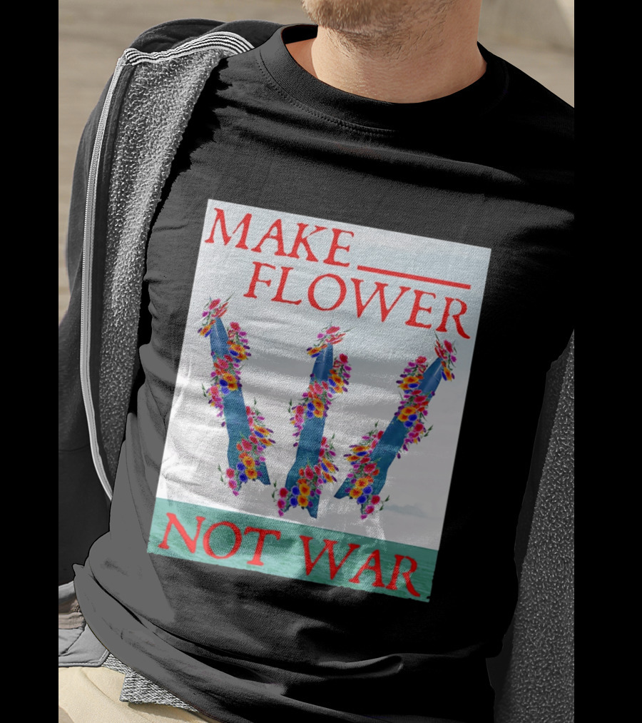 Minuteman III Make Flower Not War T-Shirt