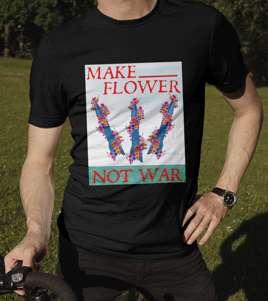 Minuteman III Make Flower Not War T-Shirt