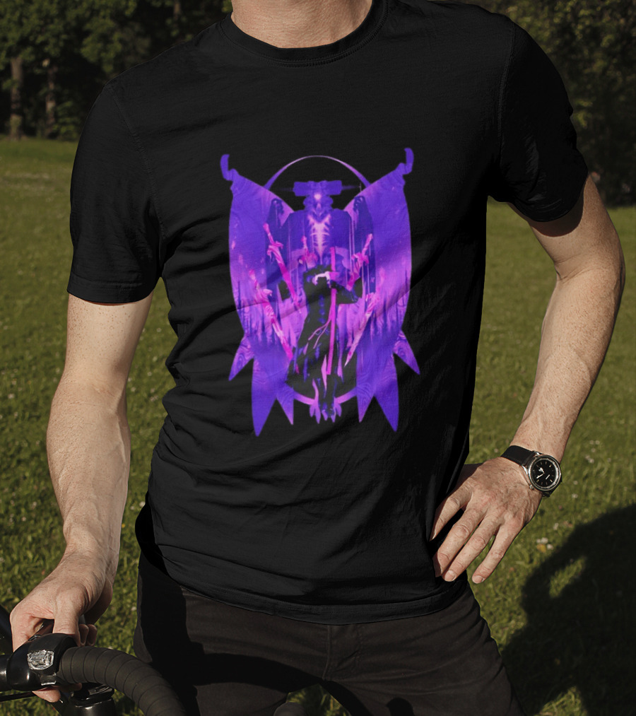 Devil May Cry Vergil Dark Aesthetic Purple Sword T-Shirt