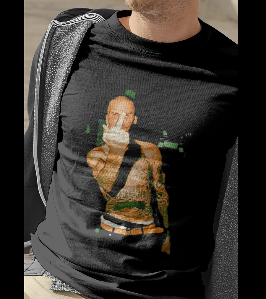 Justin Bieber Middle Finger Barebacked Music Lovers T-Shirt