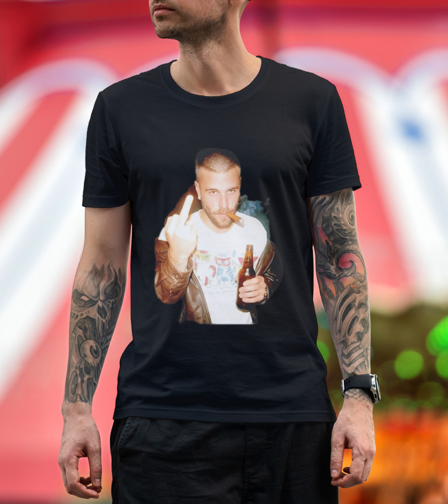 Justin Bieber Middle Finger Music Lovers T-Shirt