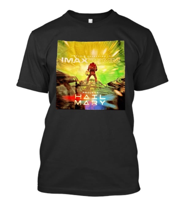 Proudly Presented Imax Zomm Project Hail Mary Space Adventure T-Shirt