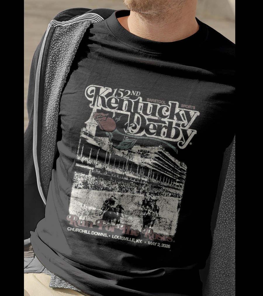 Kentucky Derby Barstool Sports Run For The Roses 2026 T-Shirt