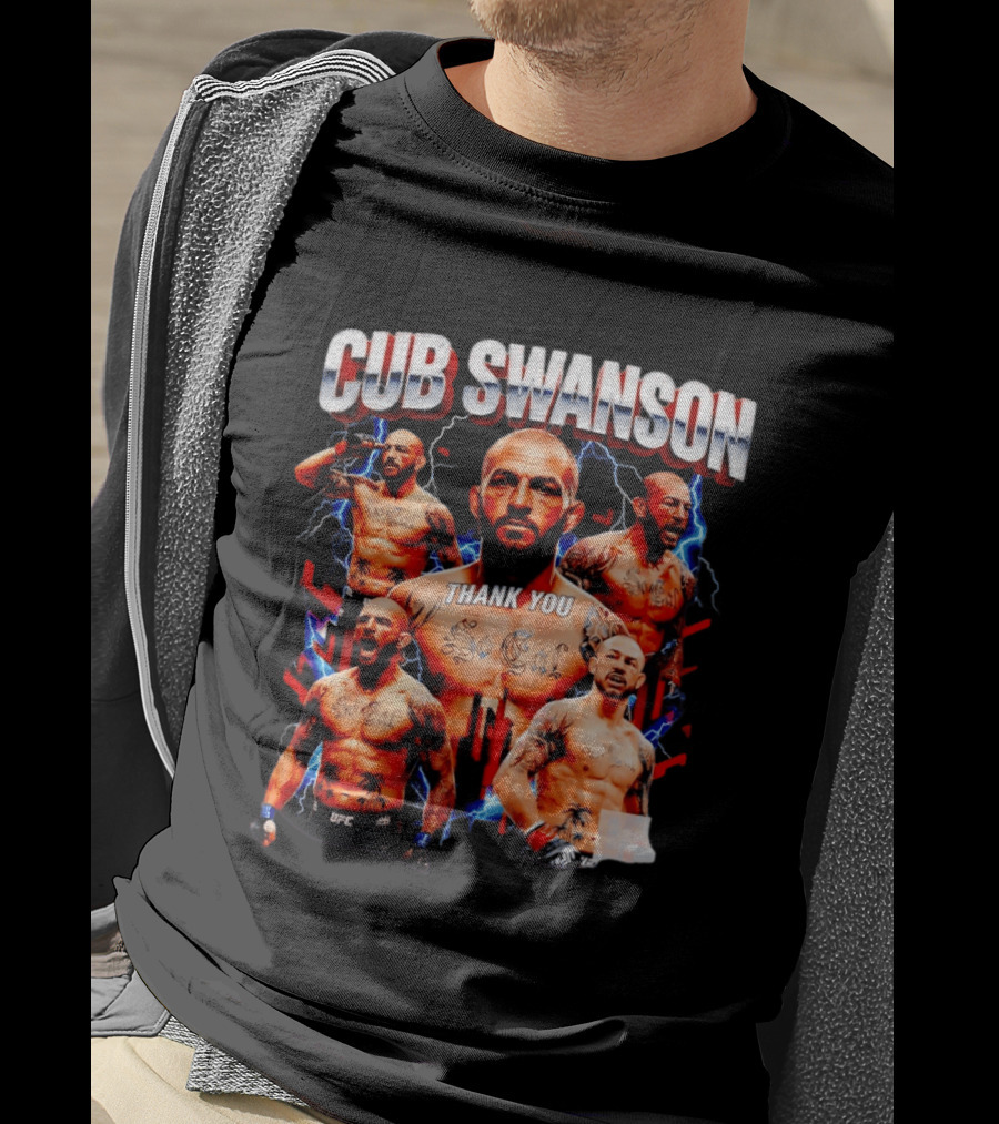 Cub Swanson Thank You So Cal UFC Bootleg T-Shirt