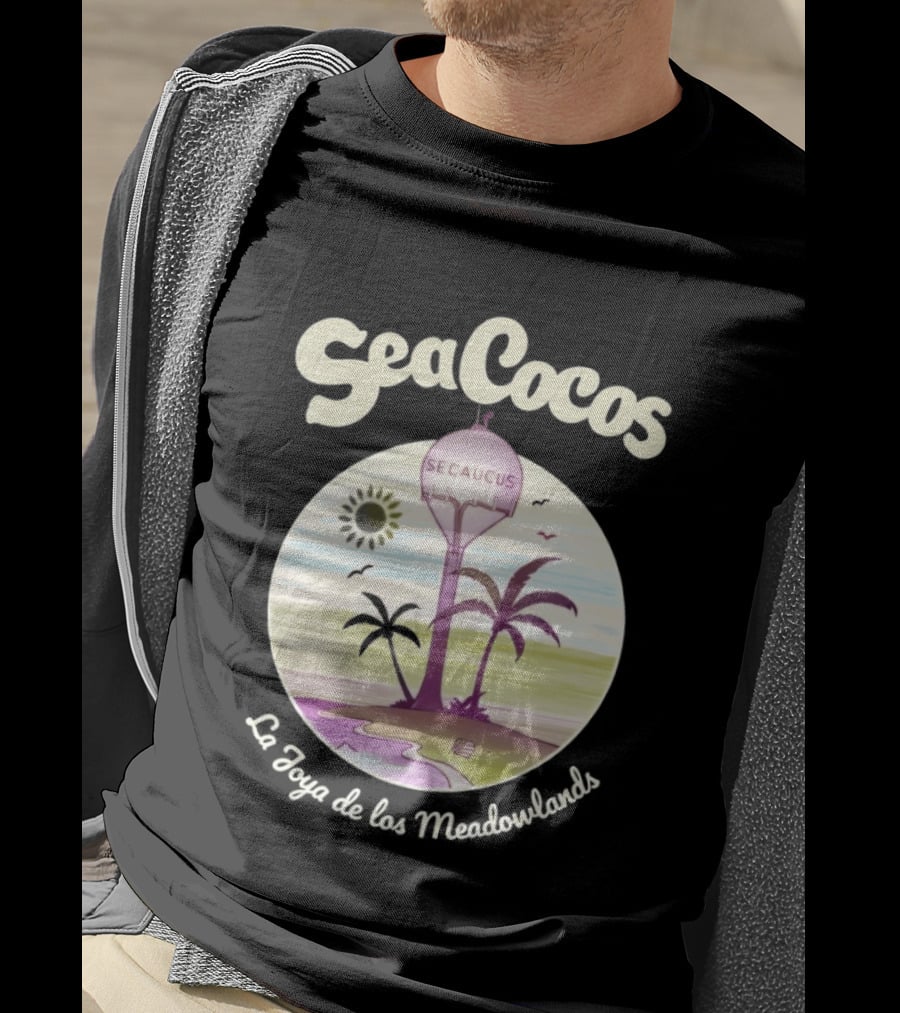 Sea Cocos Secaucus NJ Palm Meadowlands La Joya De Los Meadowlands T-Shirt