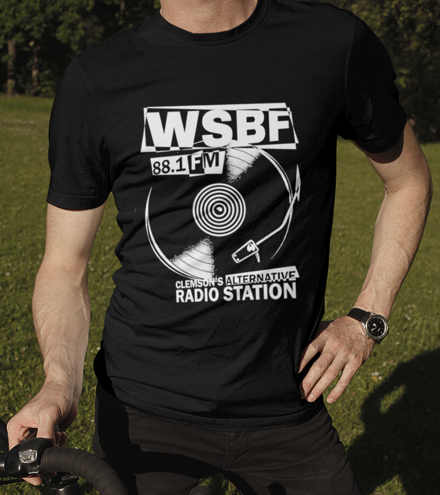WSBF 88.1 FM Clemson's Alternative Radio Station T-Shirt