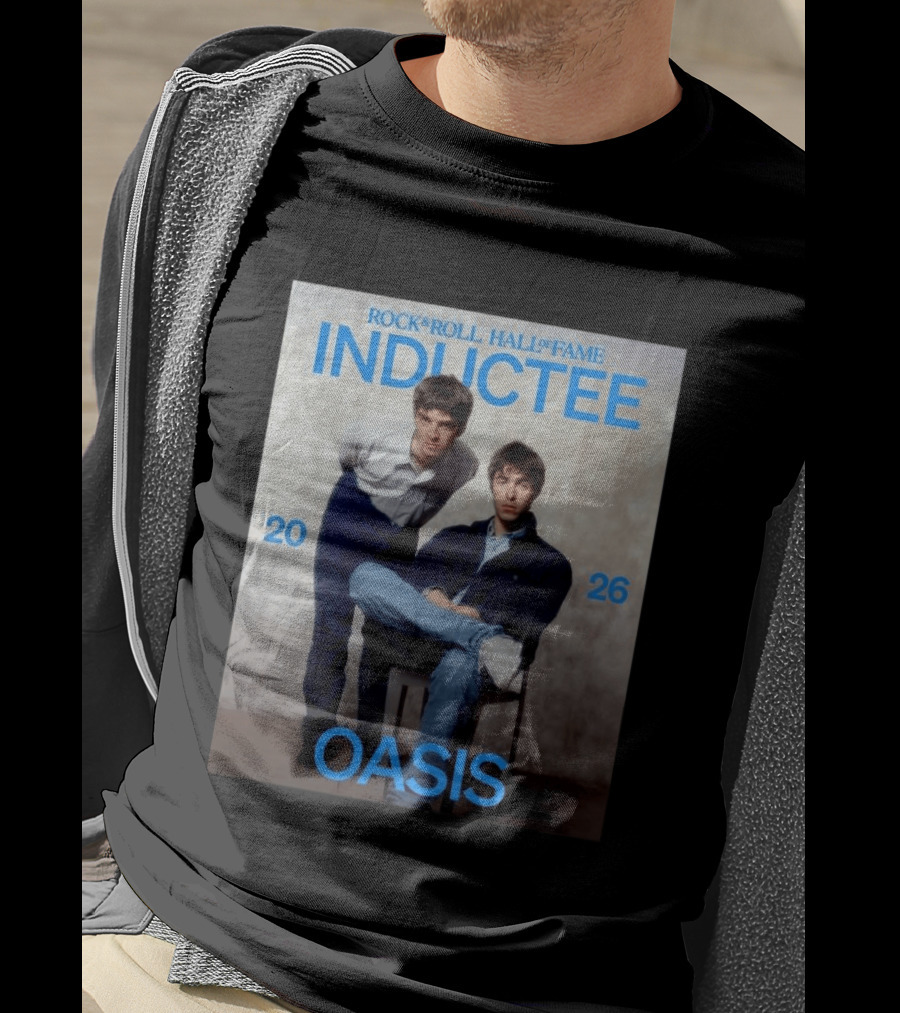 2026 Rock Roll Hall Of Fame Inductee Oasis T-Shirt