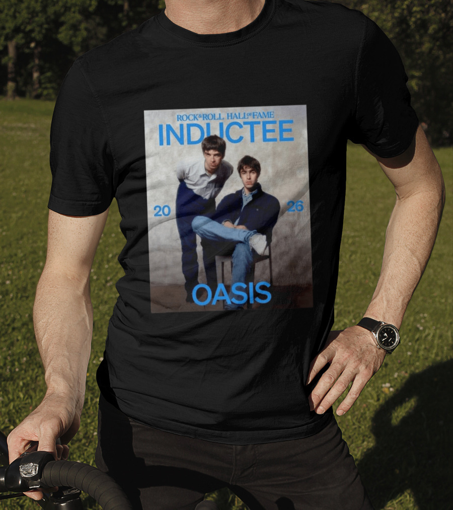 2026 Rock Roll Hall Of Fame Inductee Oasis T-Shirt