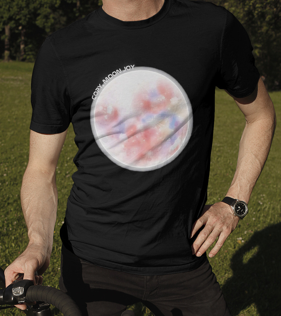 Artemis II Watercolor Copy Moon Joy T-Shirt