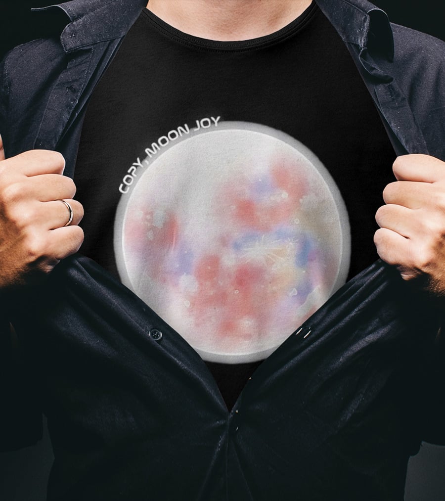 Artemis II Watercolor Copy Moon Joy T-Shirt