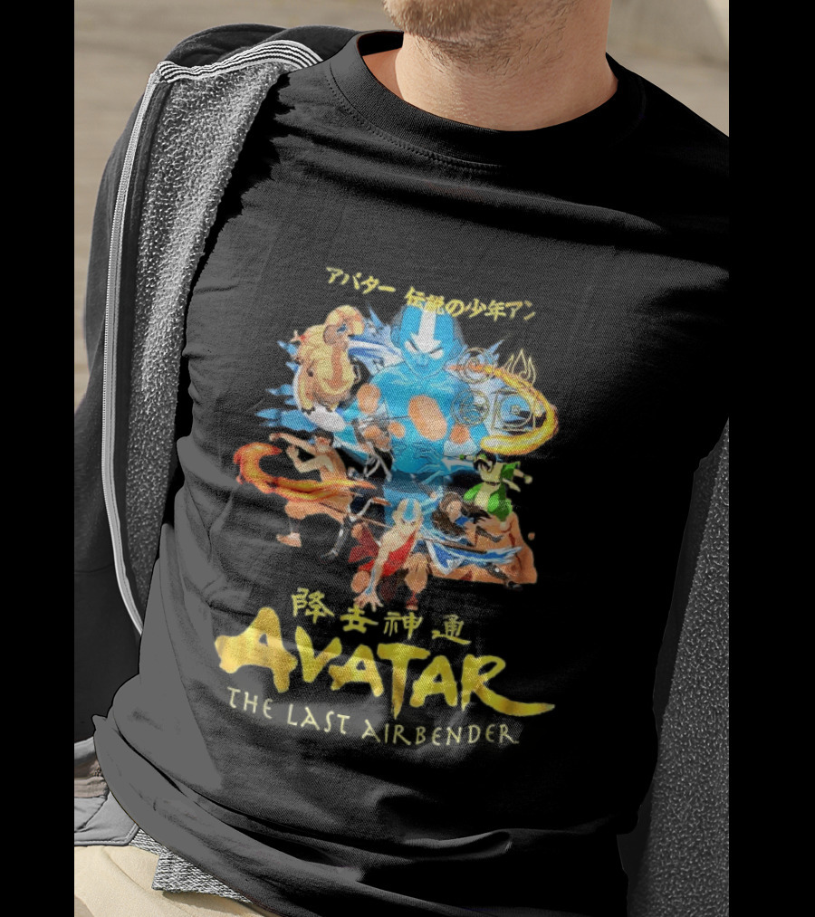 Avatar The Last Airbender Characters Ensemble T-Shirt