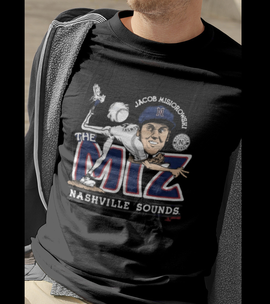 Jacob Misiorowski The Miz Nashville Sounds T-Shirt