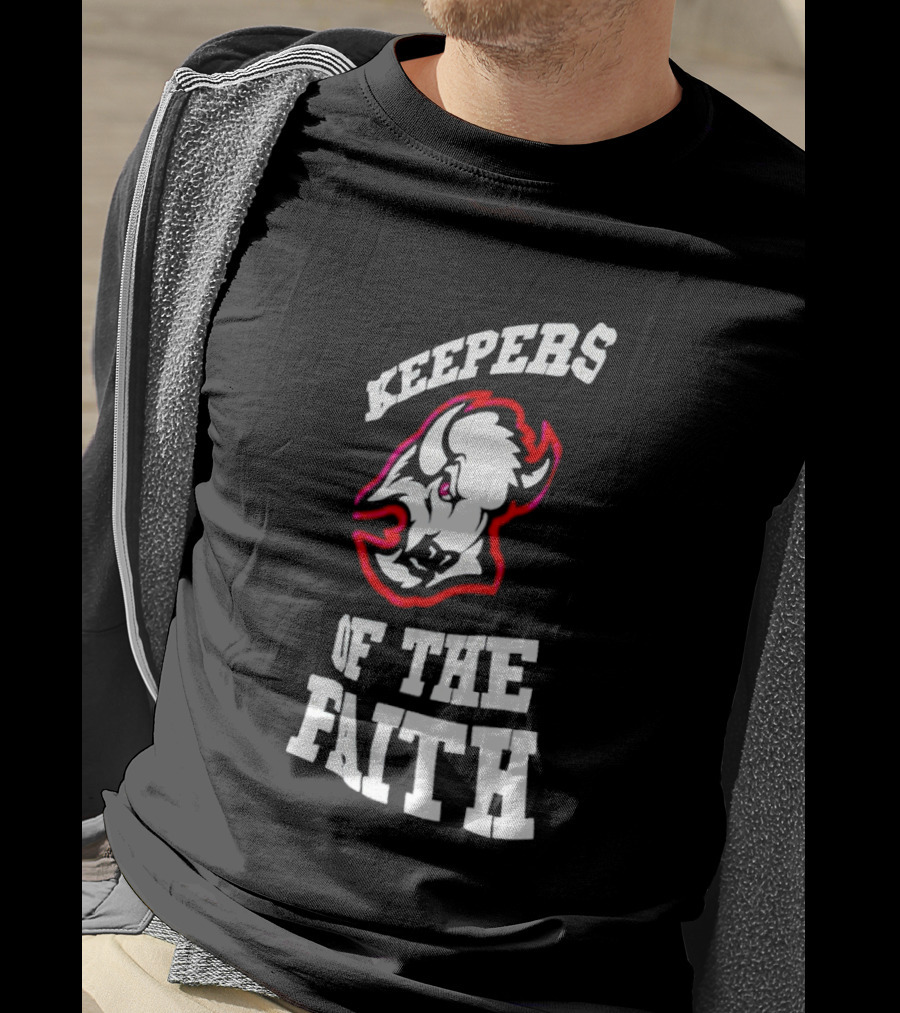 Buffalo Sabres Hockey Keepers Of The Faith National Hockey League T-Shirt