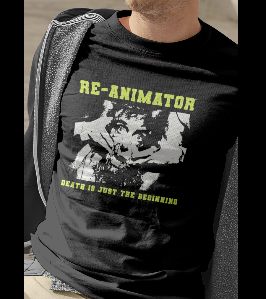 Re Animator Death Is Just The Beginning Retro Horror HPLC T-Shirt